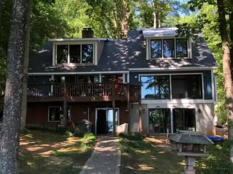 Lake Anna Virginia Modular Home Addition Front View