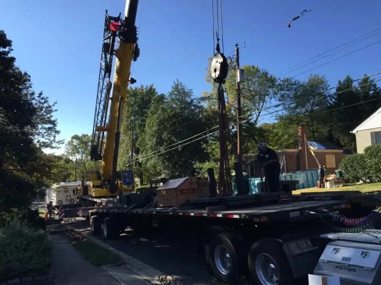 Arlington VA Recent Modular Addition Trailer