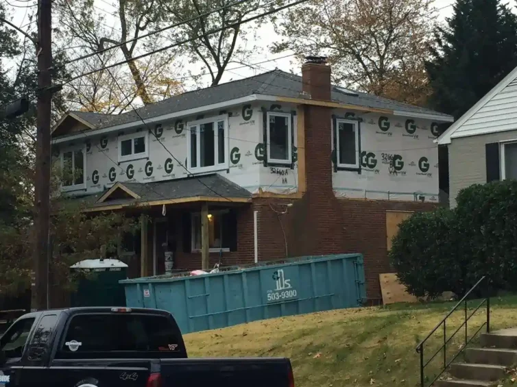 Shingled Porch Modular Addition Virginia