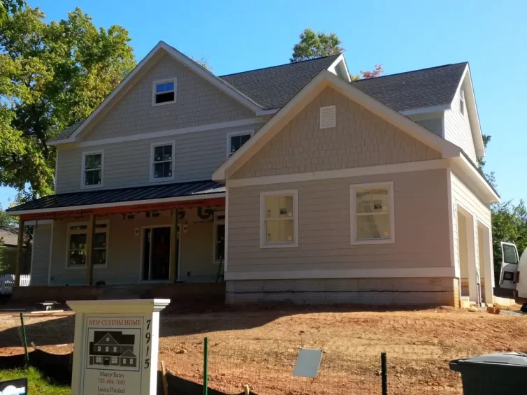 New Modular Home Front Porch Alexandria VA