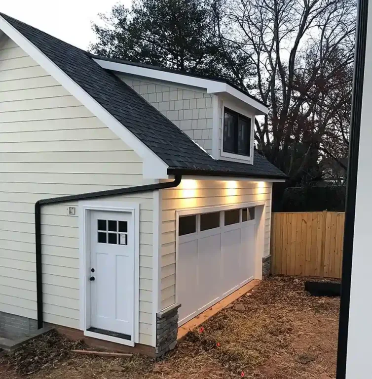 New Modular Home Garage Arlington