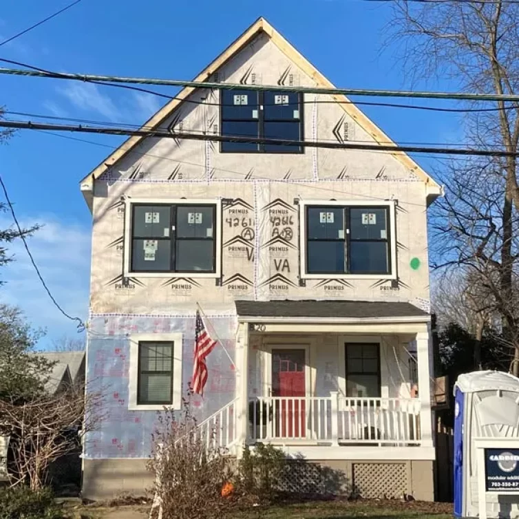 Carbide Construction Second Story Addition in Arlington, VA