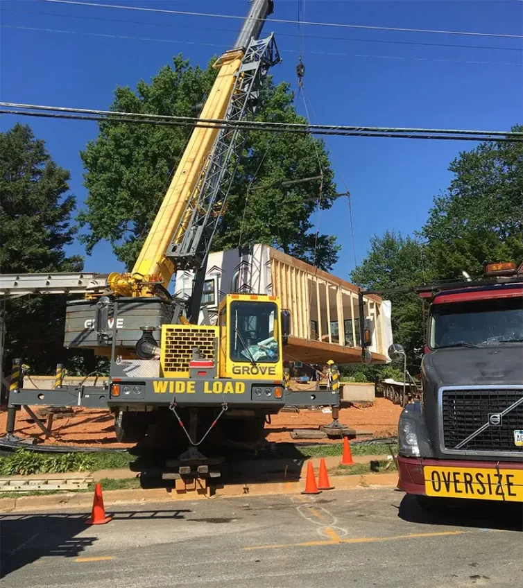 Modular Construction on Wide Load