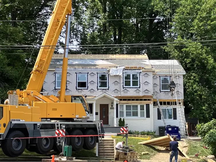 Modular Addition Construction Crane