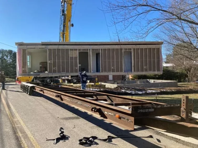 Modular Addition Section being Lifted