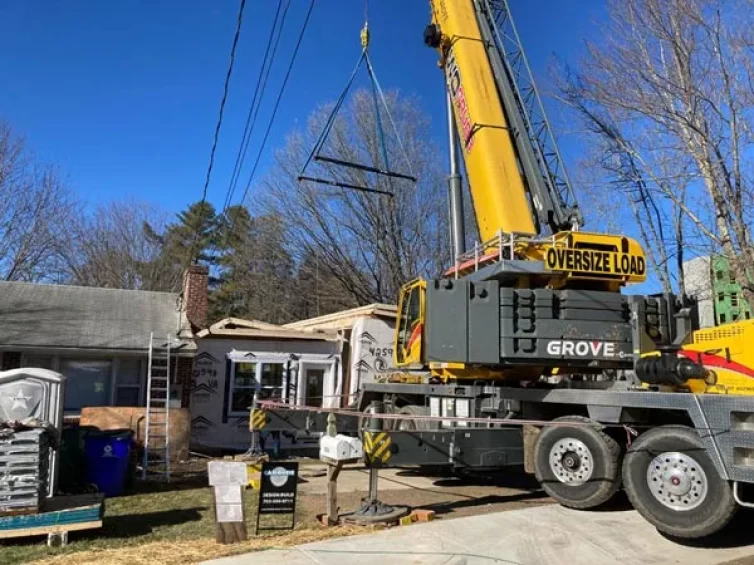 Modular Home Addition on Crane