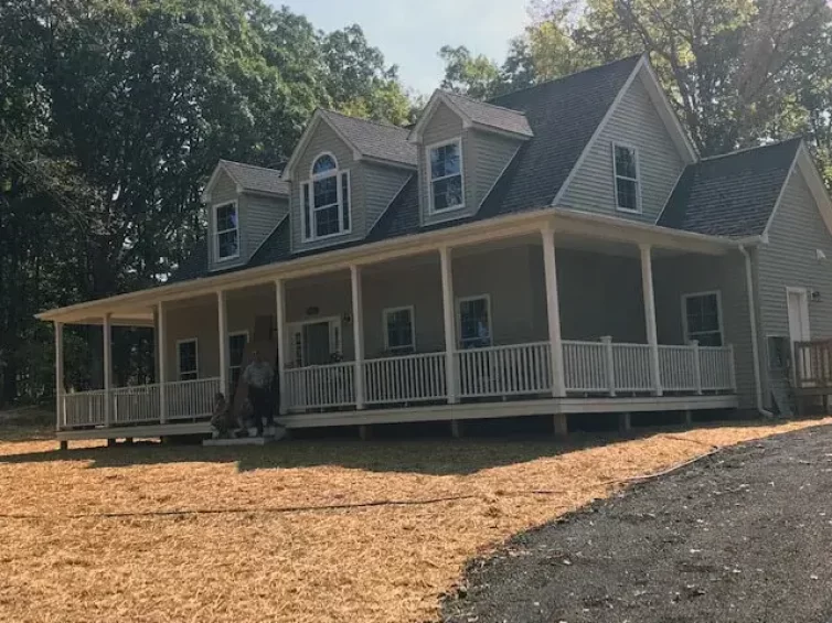 New Modular Home Leesburg VA with porch