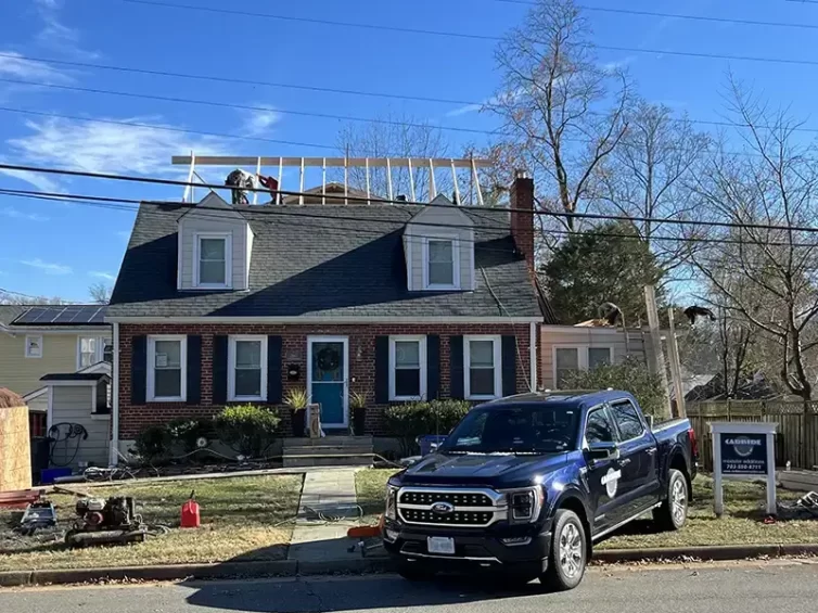 Falls Church Modular Home Addition Front