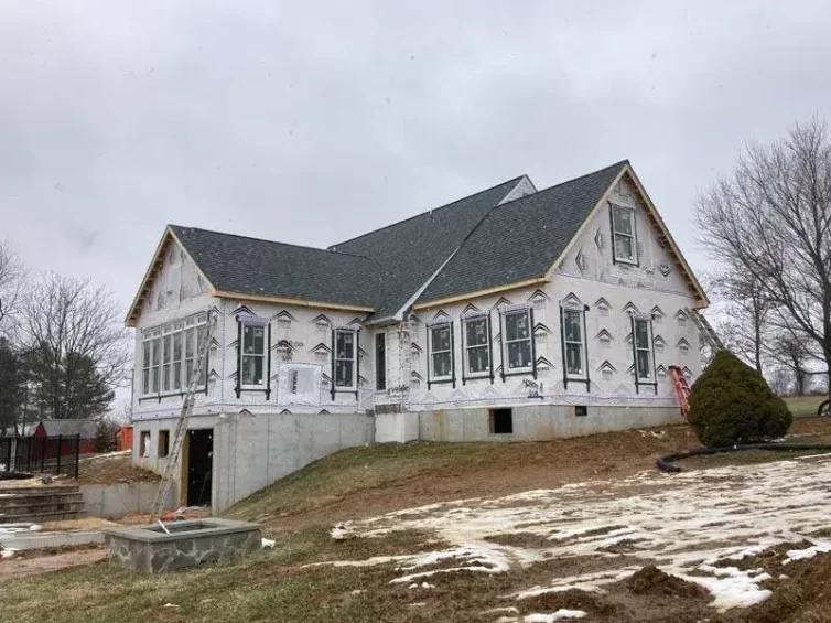 Carbide Construction Leesburg Modular Addition Roof is Set