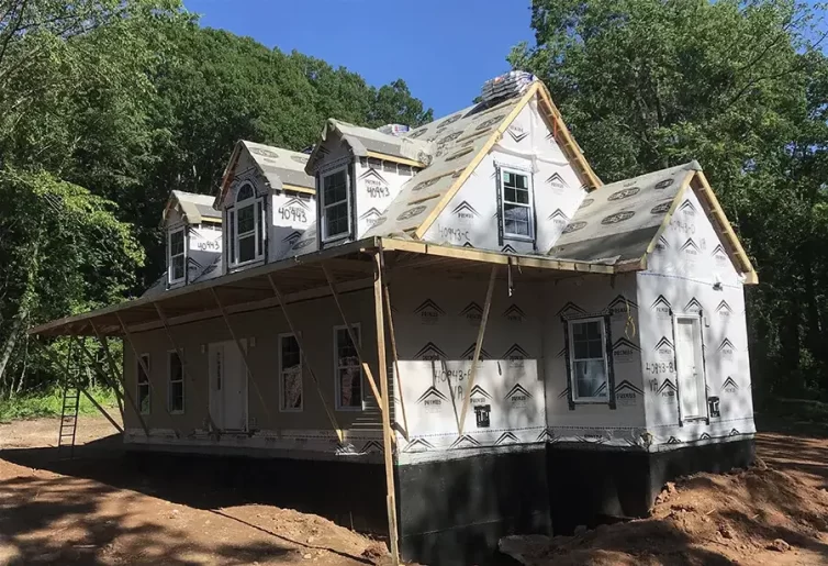 Modular Home Leesburg VA before siding