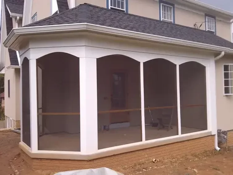 Rear Porch of Washington DC Home