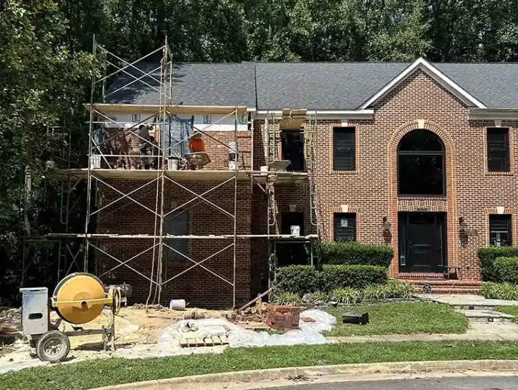 Herndon The Boxwood Modular Addition During Construction