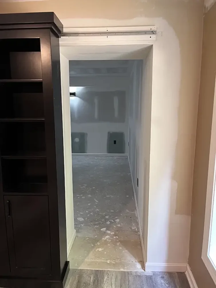 Hidden Cabinet Doorway