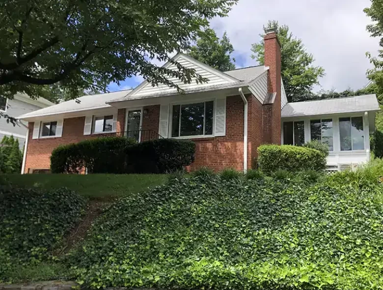 Arlington VA Before Modular Home Addition